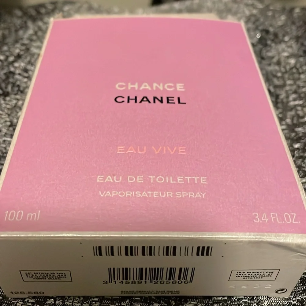 Chanel Chance EAU Vive perfume 3.4 oz box only - Picture 2 of 2